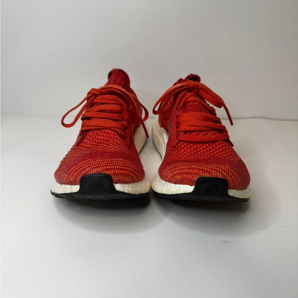 Adidas Ultra Boost X Running Shoes Orange Mesh Size 7.5 - Picture 2 of 6